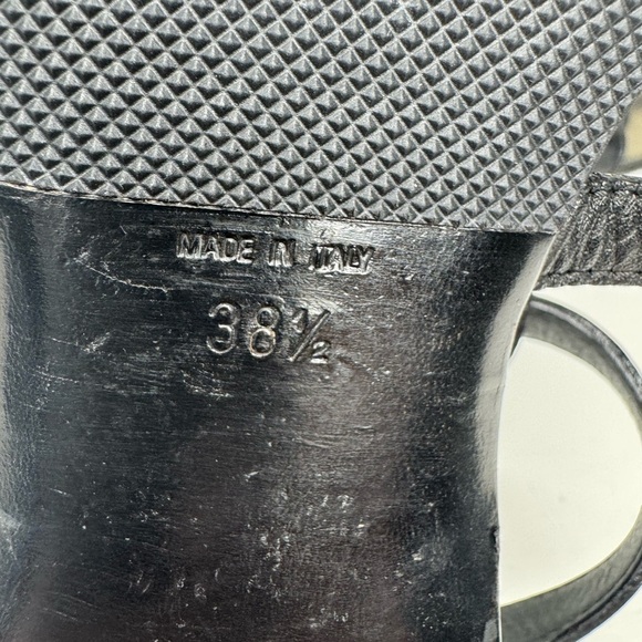 Giuseppe Zanotti Gladiator Black Sandals - Size 38.5 - Picture 5 of 5